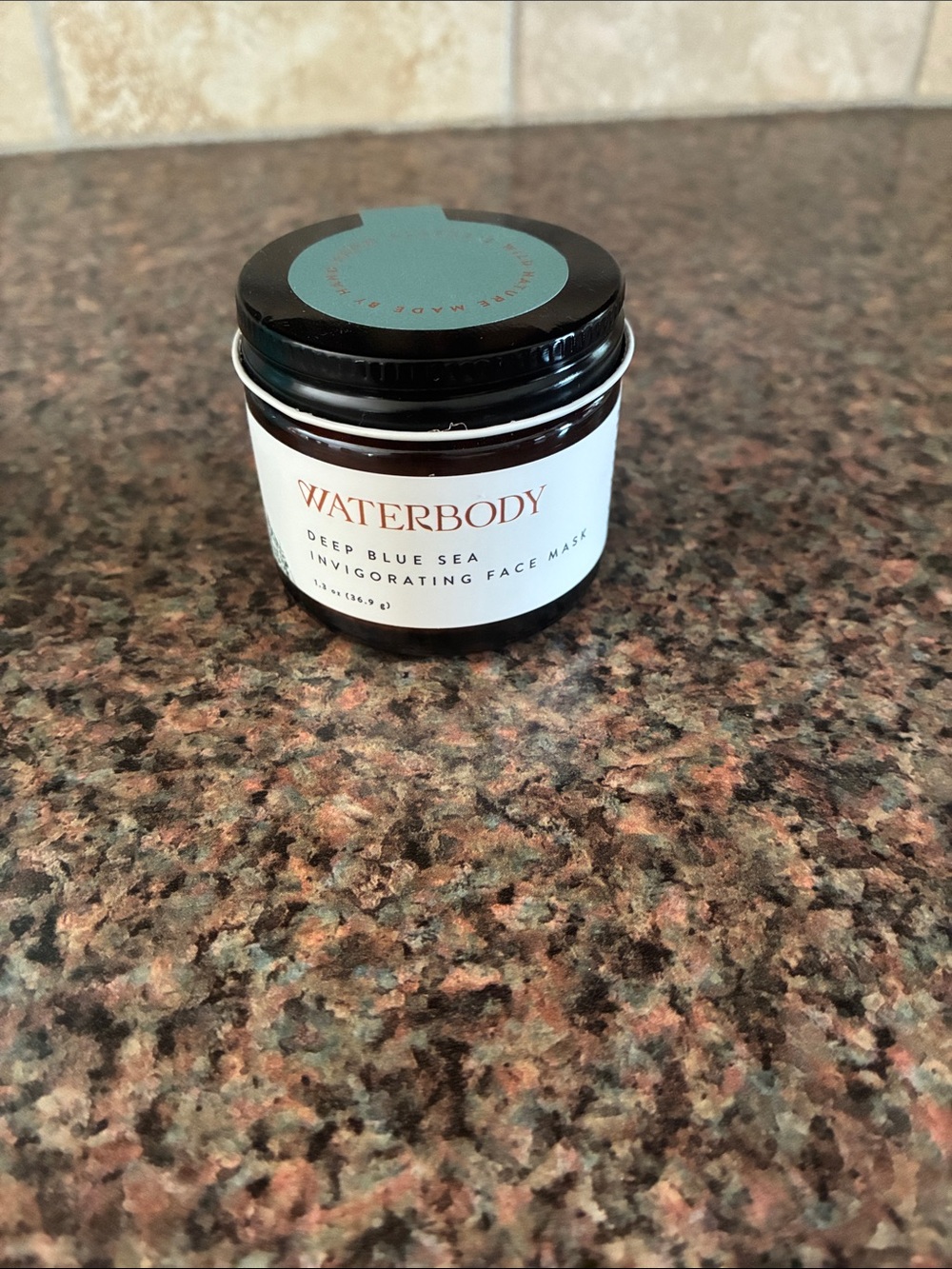 Waterbody Deep Blue Sea Invigorating Face Mask — Blue